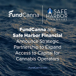 safe harbor x fundcanna partnership 300